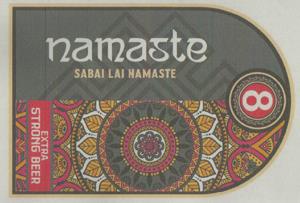 NAMASTE (and logo) trademark logo