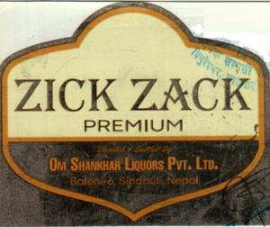 ZICK ZACK PREMIUM (and logo) trademark logo
