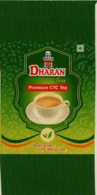 DHARAN TEA (and logo) trademark logo