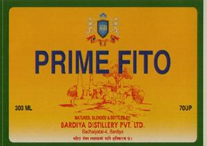 PRIME FITO (and logo) trademark logo