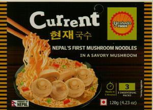 CURRENT MUSHROOM (and logo) trademark logo