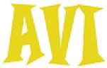 AVI (and logo) trademark logo