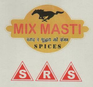 MIX MASTI SRS (and logo) trademark logo