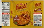 PREETI HOT CHICKEN (and logo) trademark logo
