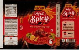 RUMPUM HOT AND SPICY (and logo) trademark logo