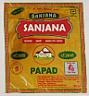 SANJANA (and logo) trademark logo