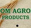 OM AGRO PRODUCTS (and logo) trademark logo