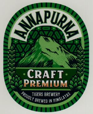 ANNAPURNA CRAFT PREMIUM (and logo) trademark logo