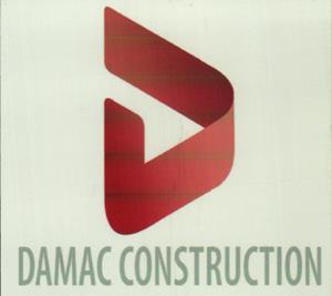 DAMAC CONSTRUCTION (and logo) trademark logo