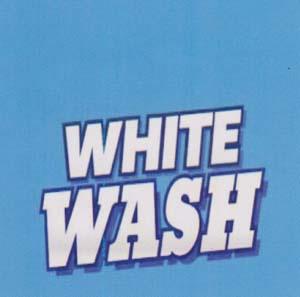 WHITE WASH (and logo) trademark logo