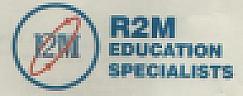 R2M EDUCATION SPECIALISTS (and logo) trademark logo