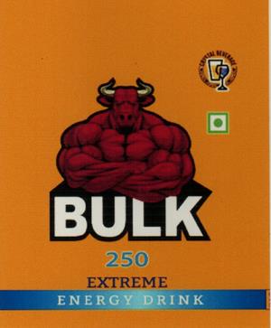 BULK ENERGY DRINK (and logo) trademark logo