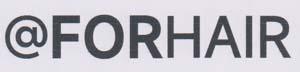 @FORHAIR (and logo) trademark logo