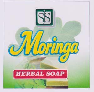 SJS MORINGA HERBAL SHOP (and logo) trademark logo
