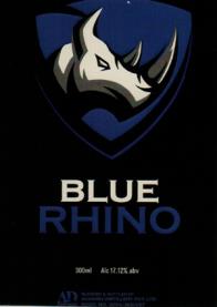 BLUE RHINO (and logo) trademark logo