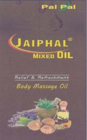 JAIPHAL MIXED OIL (and logo) trademark logo
