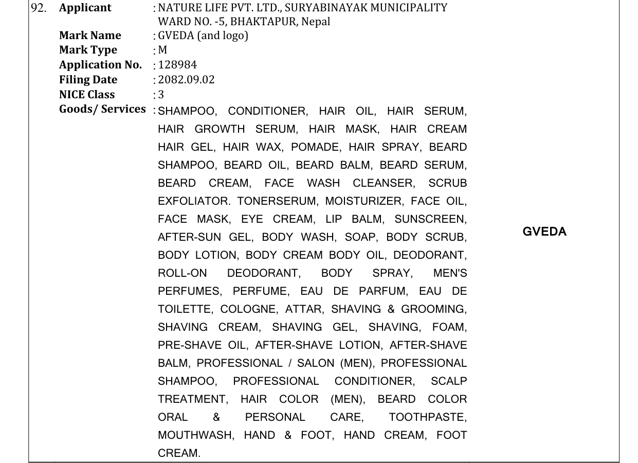 Original bulletin entry for GVEDA (and logo)