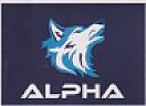 ALPHA (and logo) trademark logo