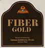 FIBER GOLD (and logo) trademark logo