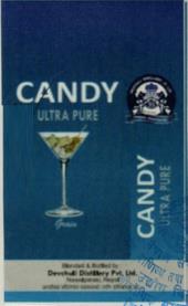 CANDY ULTRA PURE (and logo) trademark logo