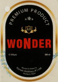 WONDER (and logo) trademark logo