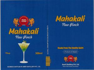 MAHAKALI NEW PINCH (and logo) trademark logo