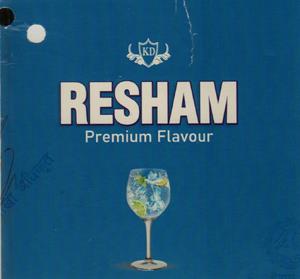 RESHAM (and logo) trademark logo