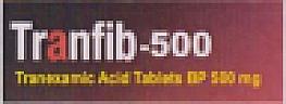 TRANFIB-500 (and logo) trademark logo
