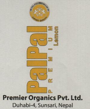 PALPAL PREMIUM LEMON (and logo) trademark logo