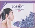 PASSION THE LIFETIME TISSUE FACE WET WIPES (and logo) trademark logo
