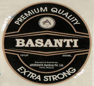 BASANTI (and logo) trademark logo