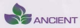 ANCIENT (and logo) trademark logo