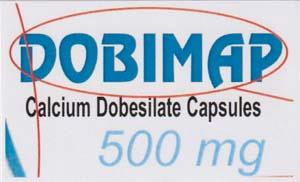 DOBIMAP (and logo) trademark logo