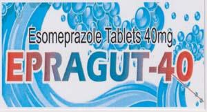 EPRAGUT (and logo) trademark logo