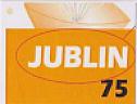 JUBLIN-75 (and logo) trademark logo