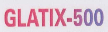 GLATIX-500 (and logo) trademark logo
