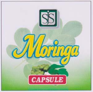 SJS MORINGA CAPSULE (and logo) trademark logo