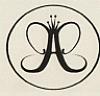 A AND CROWN DESIGN (and logo) trademark logo