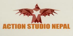 ACTION STUDIO NEPAL (and logo) trademark logo