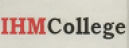 IHM COLLEGE (and logo) trademark logo