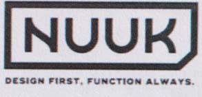 NUUK (and logo) trademark logo