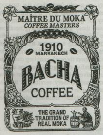 BACHA COFFEE (and logo) trademark logo