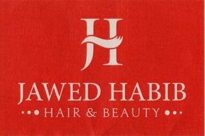 JAWED HABIB HAIR & BEAUTY (and logo) trademark logo