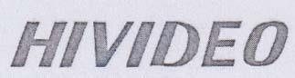 HIVIDEO (and logo) trademark logo