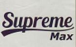 SUPREME MAX (and logo) trademark logo