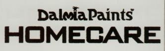 DALMIA PAINTS HOMECARE (and logo) trademark logo