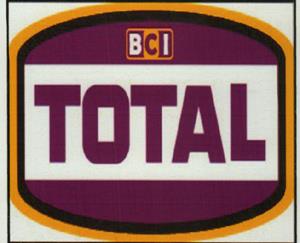 BCI TOTAL (and logo) trademark logo