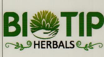 BIO TIP (and logo) trademark logo