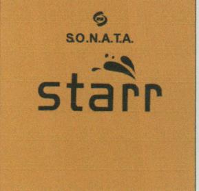 S.O.N.A.T.A. STARR (and logo) trademark logo