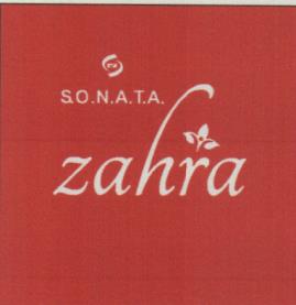 S.O.N.A.T.A. ZAHRA (and logo) trademark logo